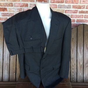 Brooks Brothers Gray Stretch Suit Size 40R 32x30